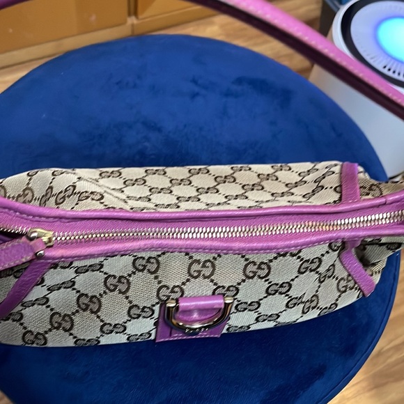 Sold!!   Monogram Abbey Pochette Fuchsia - Picture 15 of 15